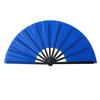 Складной веер, чистый цвет, сильный веер, легкий веер в стиле ретро, ​​веер кунг-фу, веер тай-чи, китайский танцевальный веер, украшение для вечеринки, веер