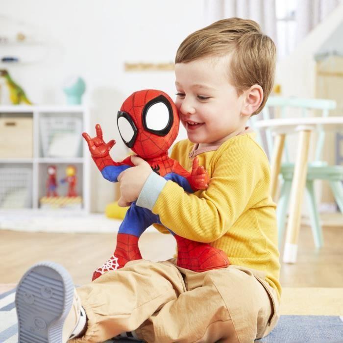 Spidey danse et rampe, peluche interactive avec musique et sons, jouets de super-héros à partir de 3 ans, Spidey et ses Amis Extraor