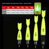 Composite Luminous Fishing Floats ABS Fishing Vertical Float  Shallow Water