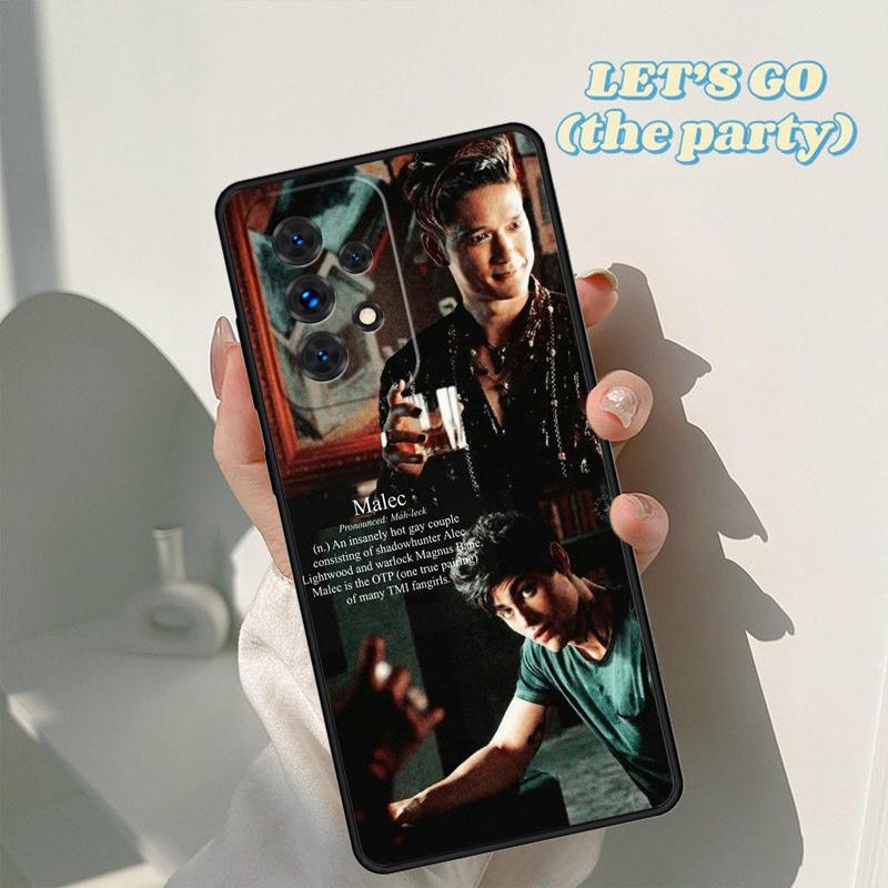 Чехол для телефона Shadowhunters Malec Для Samsung Galaxy A42 A31 A40 A51 A71 A32 A80 A91 A52 A72 A73 A20e A21S A50 A70 A11 A12