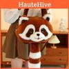 Plush Animal Raccoon Backpack Lightweight Single Shoulder Crossbody Bag Gift