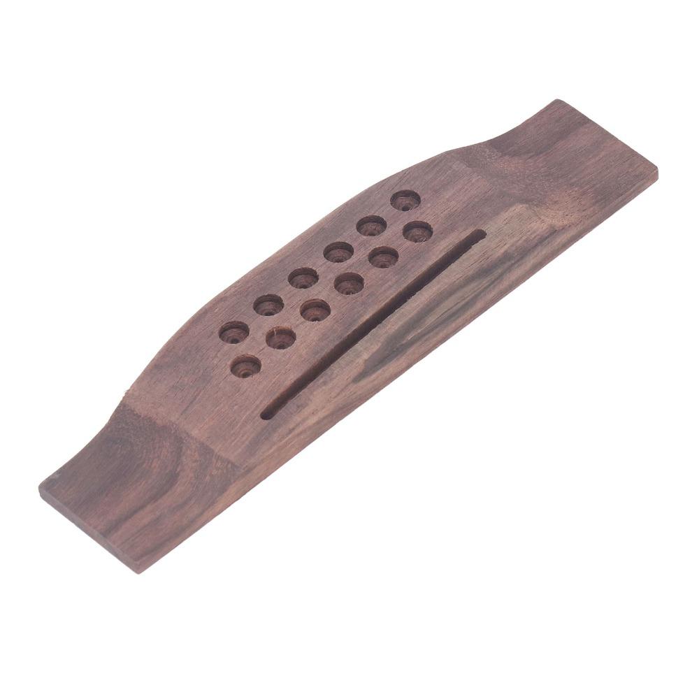 Rosewood Acoustic Guitar Bridge Wood Color Guitar Parts 12 String Acoustic Guitars