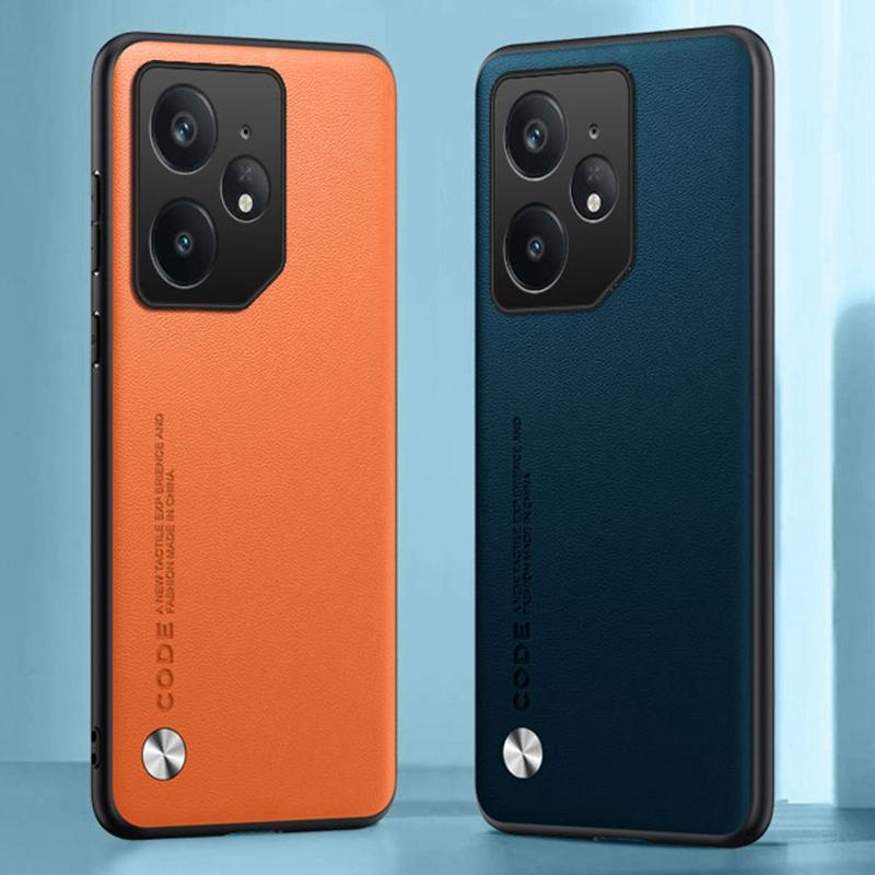 Роскошный чехол из искусственной кожи для Realme Neo 7, задняя крышка, матовый силиконовый противоударный чехол для телефона с полной защитой для Realme Neo7 5G Coque