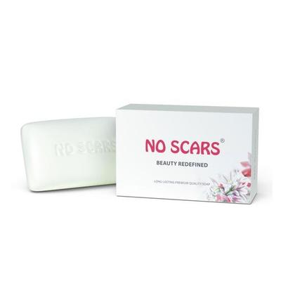 Мыло для ванны премиум-класса No Scars | Косметическое мыло для чистой и увлажненной кожи | Мыло для контроля акне и удаления рубцов 150 г (Пакет из 1)