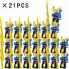 MOC Medieval Japanese Samural Knights Mini Action Figures Building Blocks Cavalry Soldier Bricks Toys for Children XMAS Gifts
