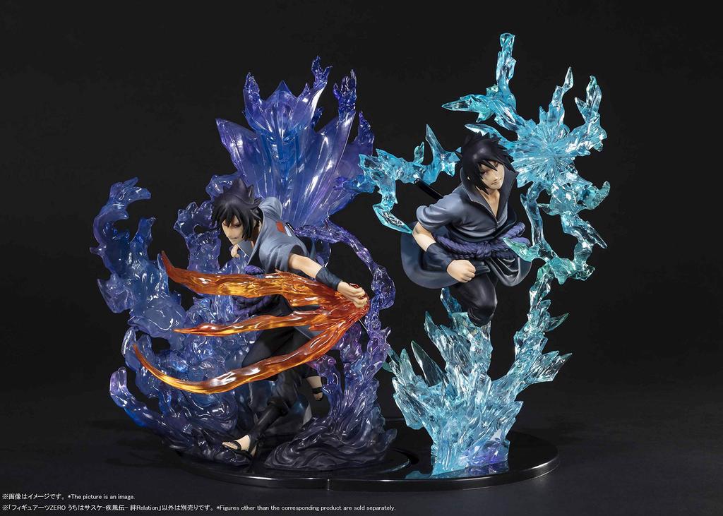 TAMASHII NATIONS Figuarts ZERO NARUTO Uchiha Sasuke Shippuden Kizuna Relation 215 мм окрашенная готовая фигурка приблизительно. ПВХ и АБС