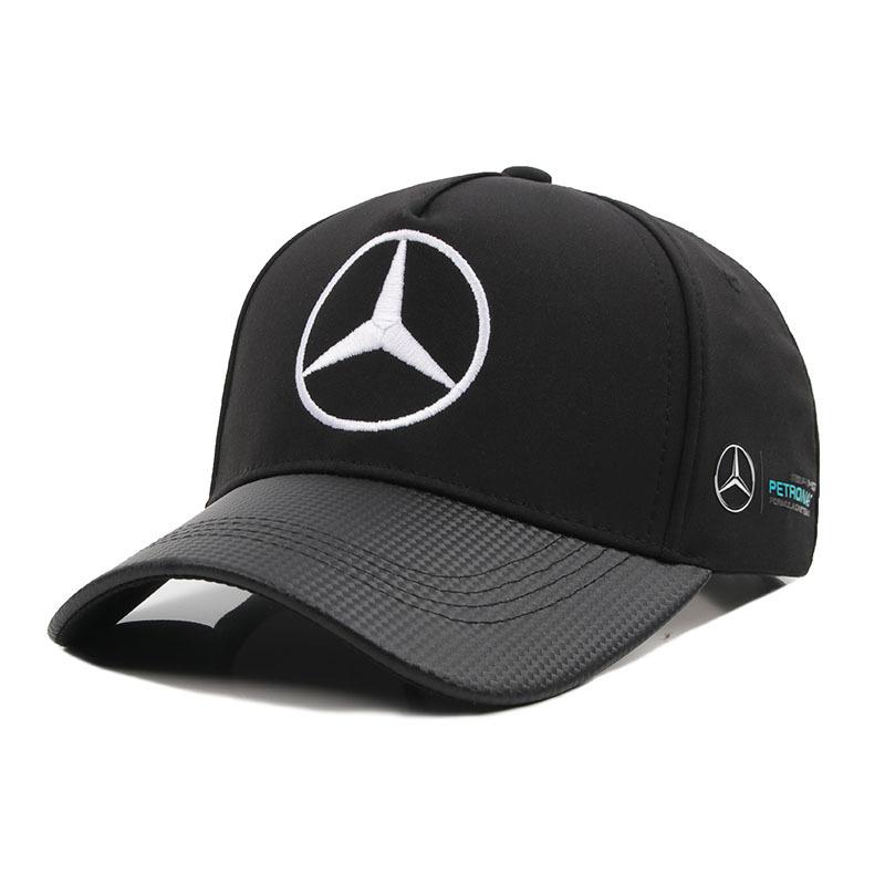 Car Baseball Cap Men Hats Women Visor Caps Adjustable Cap For Mercedes Benz AMG W203 W206 W220 W205 W211 W212 W201 GLS CLS GLC CS1