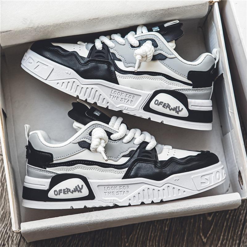 Модные мужские кроссовки Четыре сезона Кеды для скейтборда Уличные Мягкая подошва Удобная обувь для ходьбы Модные Высокое качество Zapatillas De Hombre