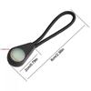 5PC Ultra-Bright Glow Zipper Pull Luminous Ends Lock Zips Luggage Zippers  Coats Jacket Tent Luggage