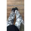 Американский ретро дизайн джинсов с принтом tie-dye чернилами модный бренд слегка зауженные брюки мужские весенние нишевые прямые брюки