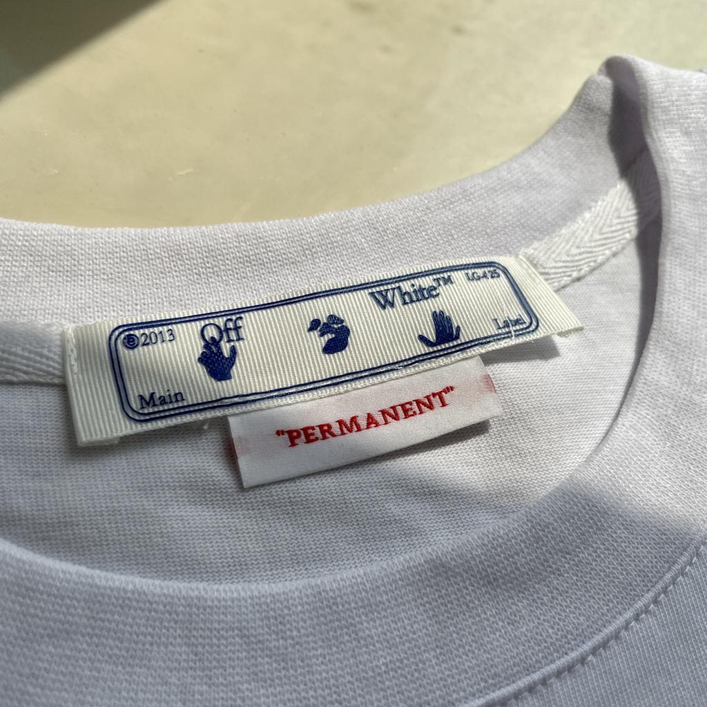 Off-White 2025 Лето Новый Мир Охрана Окружающей Среды Зеленое Дерево Граффити Печать Классическая Футболка С Коротким Рукавом Для Мужчин и Женщин