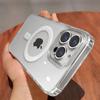 Магнитный прозрачный чехол для For Iphone 16 17 Air 15 14 13 12 11 Pro Max Plus mini Funda Для Magsafe Силиконовый прозрачный чехол