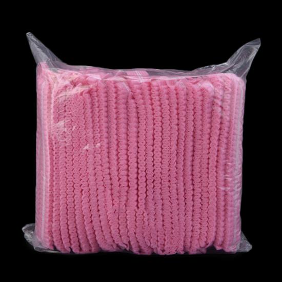 Дышащие одноразовые нетканые поварские колпаки – Пылезащитные сетчатые шляпы-грибки против выпадения волос для кейтеринга