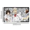 Bungo Stray Dogs Character Rubber Mat A [Atsushi Nakajima & Osamu Dazai]