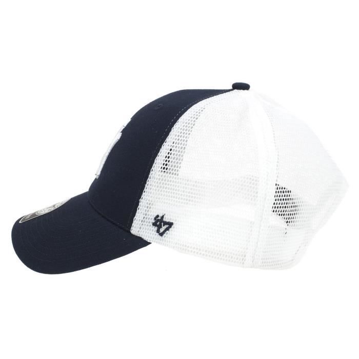Casquette Américaine New York Yankees Brason - NEW YORK YANKEES - Noir - Homme - Polyester - Coton - Nylon