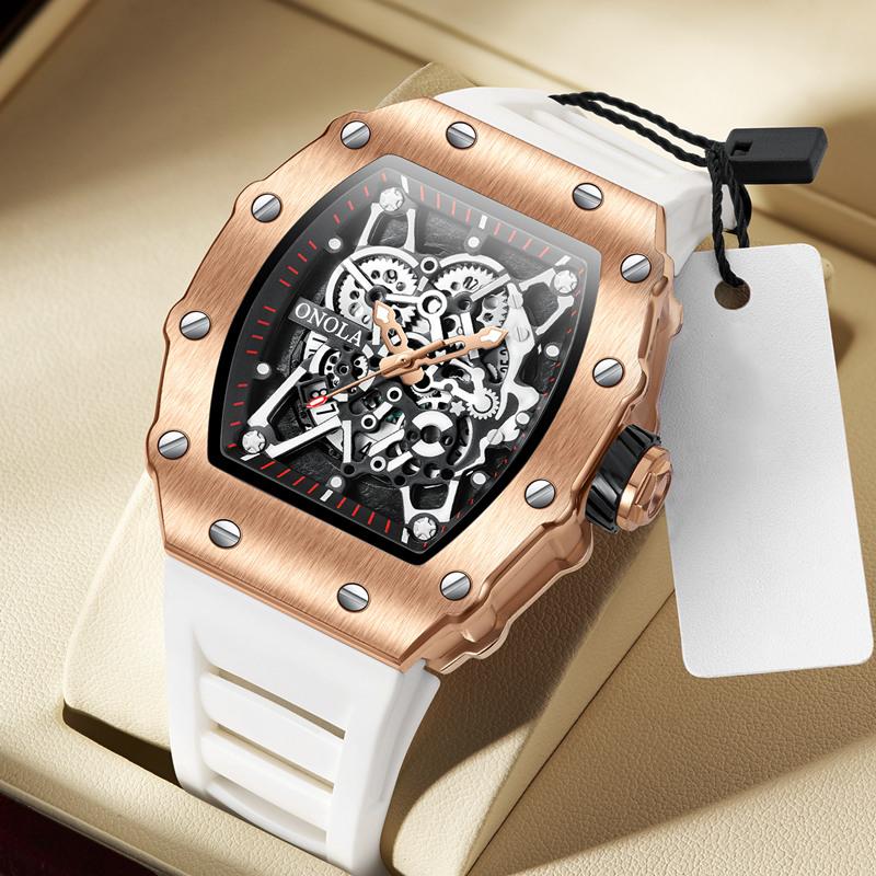 New TOP Brand Luxury Men's Watch With Box ONOLA ON3827 Men's Quartz Watches