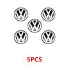 2026 Hot 5/10Pcs Metal Car Remote Key Stickers Volkswagen Specific Badge Paster For VW GTI Golf Polo Tiguan Passat Touareg Magotan Jetta