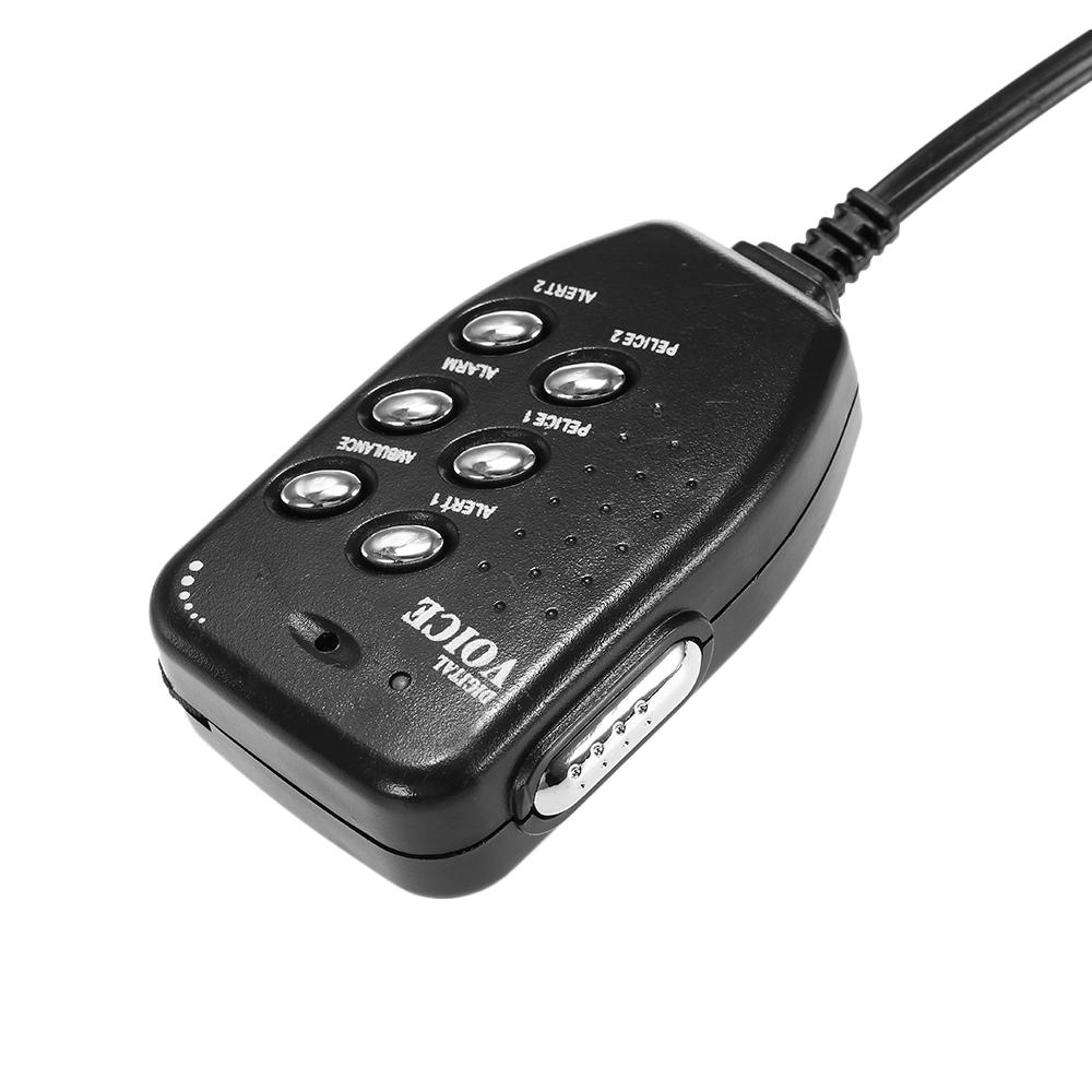 Автомобильный мотоцикл Мегафон 6-тональный громкий динамик Традиционный гудок Пожарная сигнализация Плач