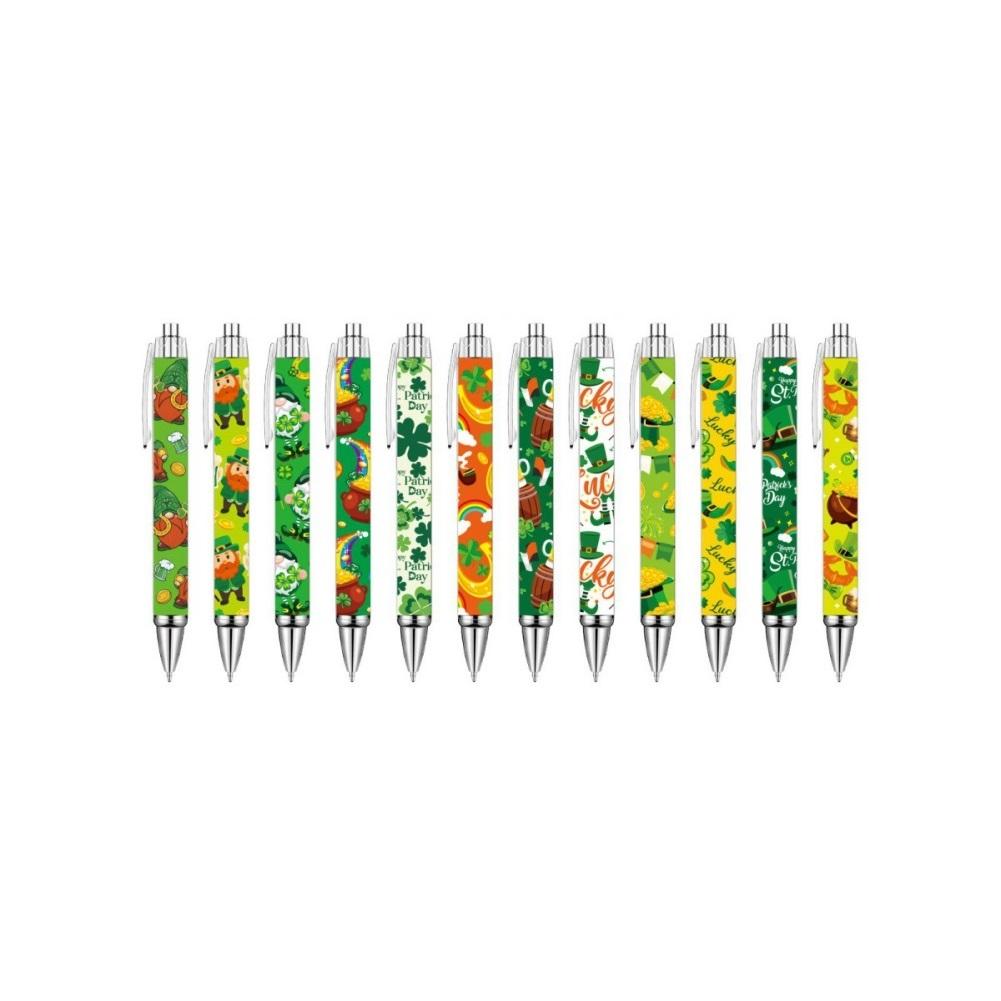 Декоративные ручки Irish Festival Roll Paper Pens 12 стилей 12 штук