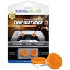 Pack De 2 Sports Thumbsticks - STEELSERIES - KontrolFreek - Omni Edition - Pour Manettes PS5|PS4 - Orange