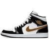 New 1 Mid Patent Black White Gold 852542-007