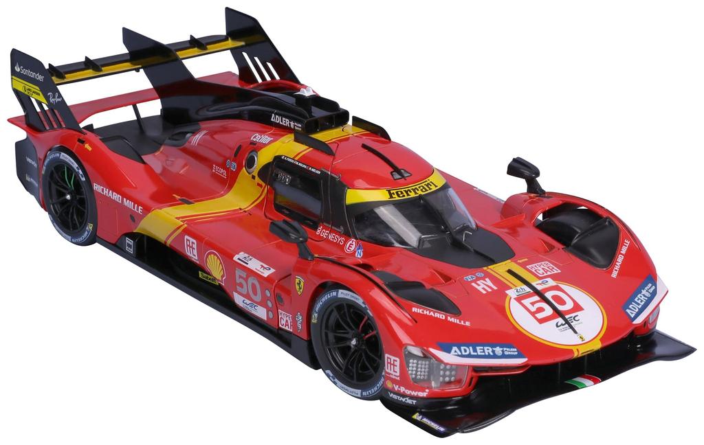 Burago Ferrari 499P Le Mans 2023 Completed Product 1/18 No.50