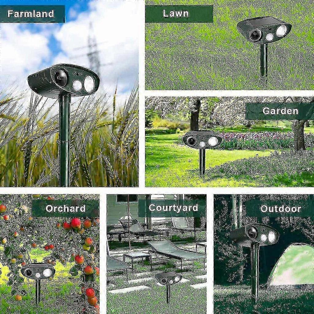 Snake Outdoor Solar Ultrasonic Repeller