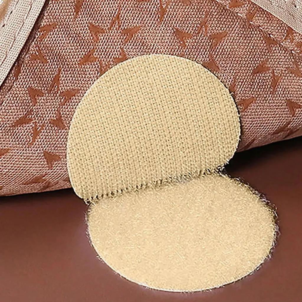 10pcs-Strong Self Adhesive Fastener Hook and Loop Tape Sticky Dots Adhesive Glue Tape for Bed Sofa Mat Carpet Sticker