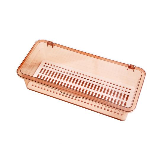 Прозрачный органайзер для палочек для еды, пищевой класс, полипропилен, экономия места, ящик для столовых приборов, лоток для кухни, гаджет