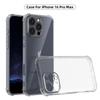 Air Bag Soft Silicone Case for Iphone 16 Pro Max Funda Iphone16 Iphone 16 Plus Shockproof Clear Transparent Cover Cases