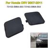 1 пара 73163-SWA-003 73153-SWA-003 Боковые накладки лобового стекла Крышки для Honda CRV CR-V 2007-2011 Черный пластиковый декоративный колпачок