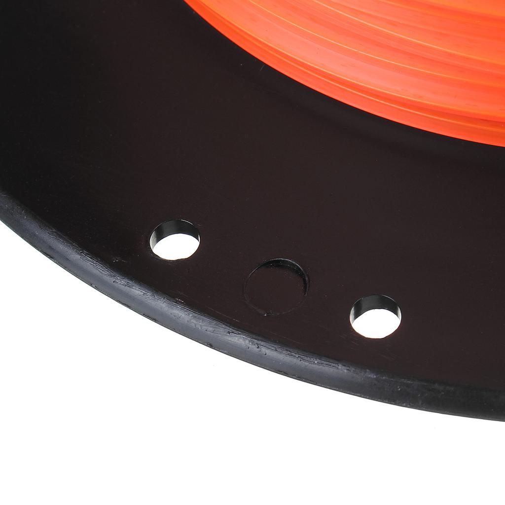 Проволочная леска для садового триммера, нейлоновая оранжевая сменная квадратная леска