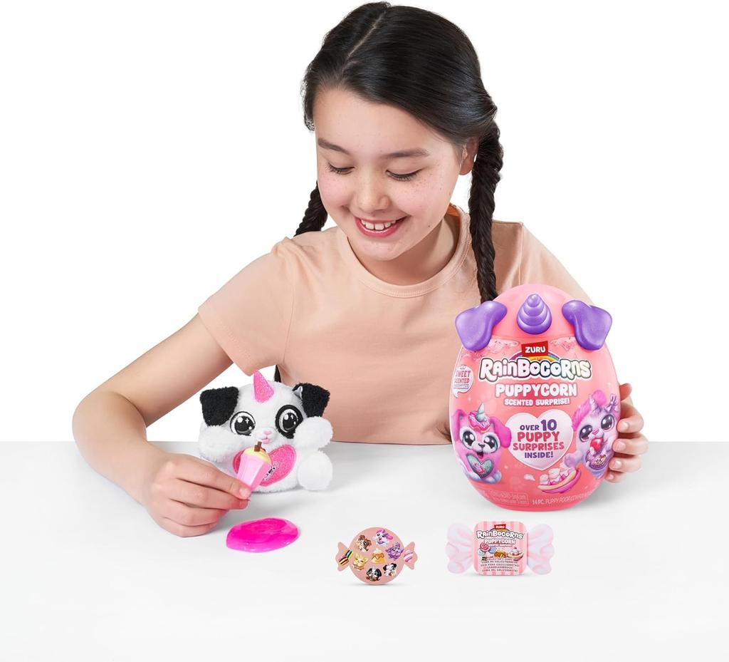 Плюшевая игрушка Rainbocorns Puppycorn Puppy Surprise Egg (Шнауцер) [Параллельный импорт]