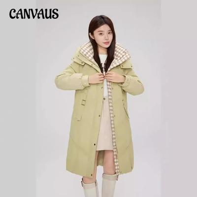 Женская хлопковая одежда больших размеров, зимняя, средней длины, выше колена, вафельная, утолщенная, хлопковая куртка, куртка Tide