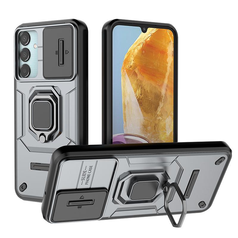 Для Samsung Galaxy F15 5G Чехол Магнитное Кольцо Бронированный Чехол для Телефона для Samsung F15 F 15 SM-E156B/DS 6.6" Защита Камеры Задняя Крышка