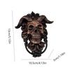 Punk Skull Door Knocker Sheep Head Devil Head Knocker Gothic Satan Door Hanging  Door Buckle