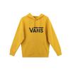 Vans Contrast Letter Logo Fleece-Lined Hoodie Unisex Hoodie Yellow VN0A5H87YWM