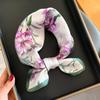 53 * 53cm Mulberry Silk Small Square Scarf Multifunctional Professional Fashion Decoration Silk Scarf For Spring And Autumn Warmth Shawl