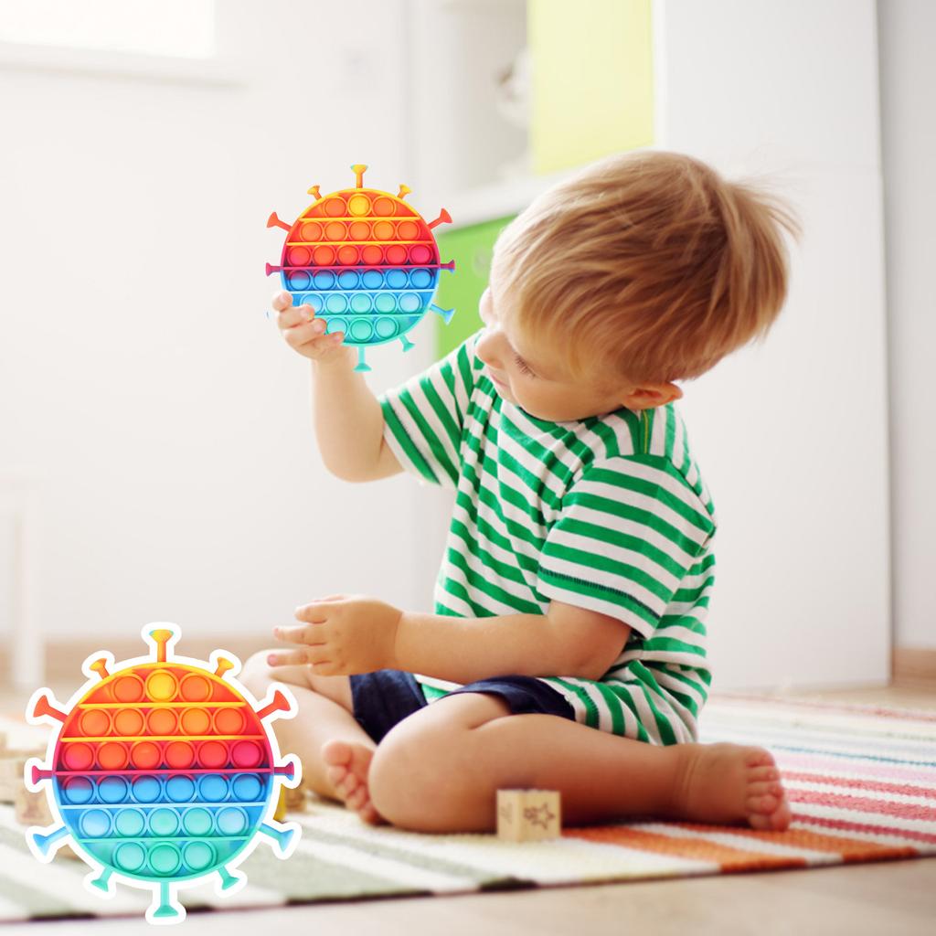 Сенсорные игрушки с пузырьками-снятие стресса, силиконовые игрушки для снятия давления