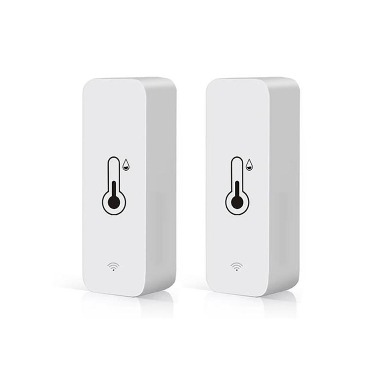 Датчик температуры Aubess WiFi Датчик влажности через CozyLife Мониторинг в реальном времени Датчик умного дома работает с Alexa Google Home