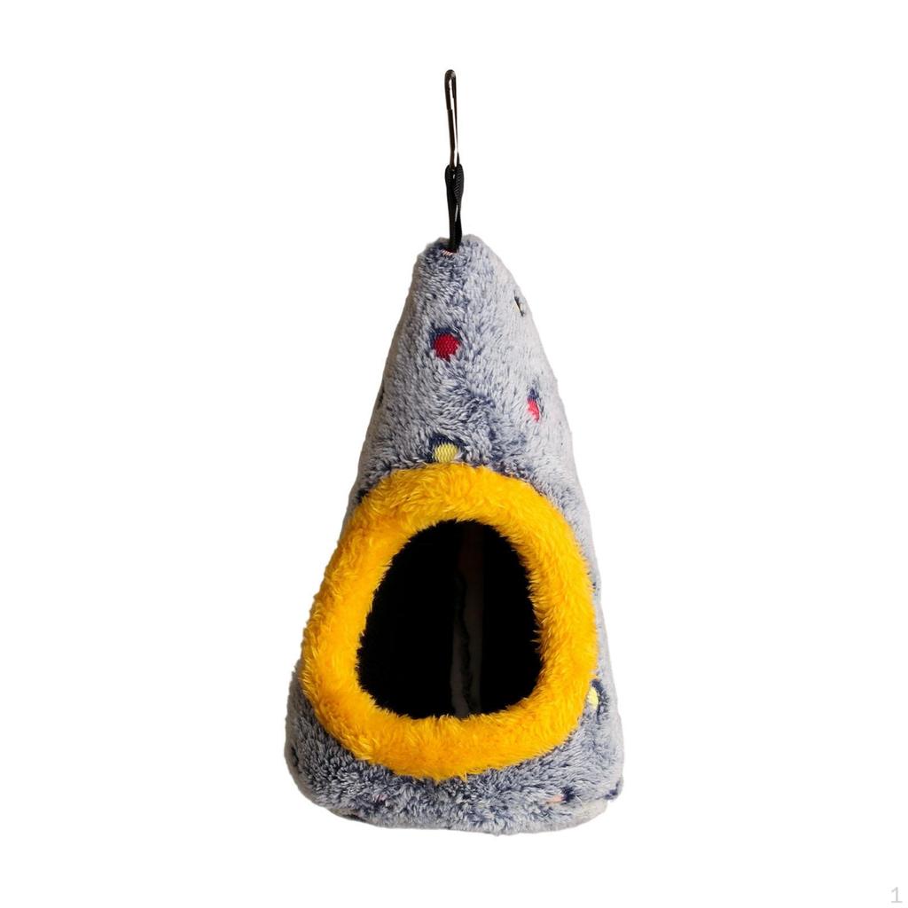 Bird Warm Nest Shed Hut Cage Accessory Parrot Sleeping Bed Hideaway for Budgies Parakeet