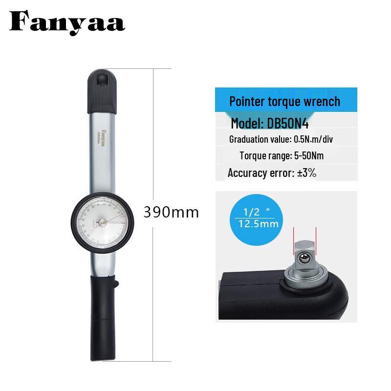 Fanyaa Pointer Type Dial Torque Wrench