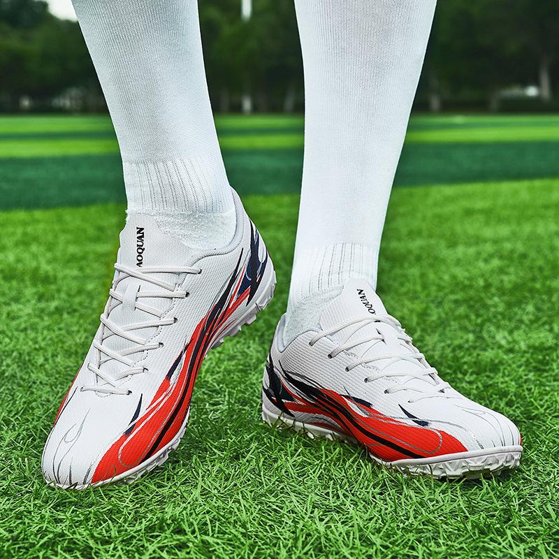 Kids Football Shoes  Broken Nails Male Teenagers Professional Artificial Grass Training Shoes Children's Football Boots