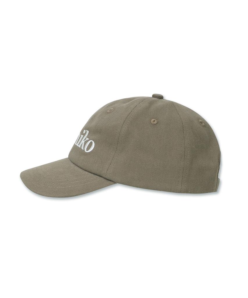 Кепка-водолазка Michiko Cotton Ball Cap Пепельно-хаки