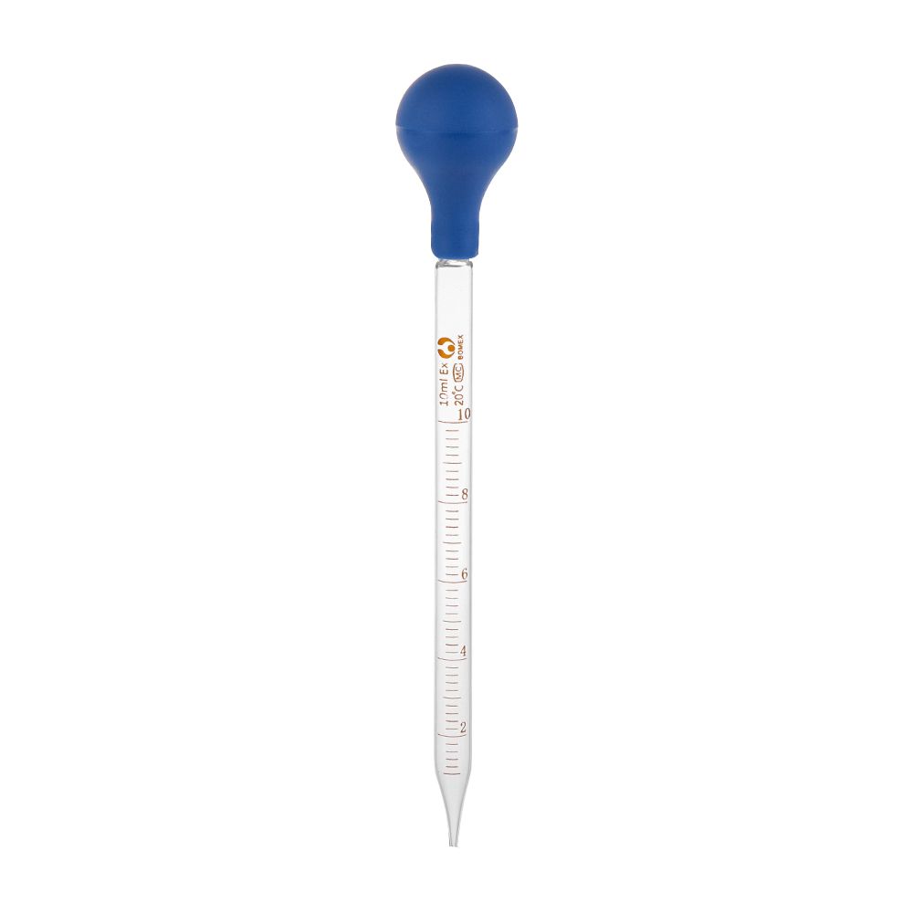 Useful Lab Supplies Transparent Graduated Pipettes Liquid Transfer Rubber Head Glass Dropper