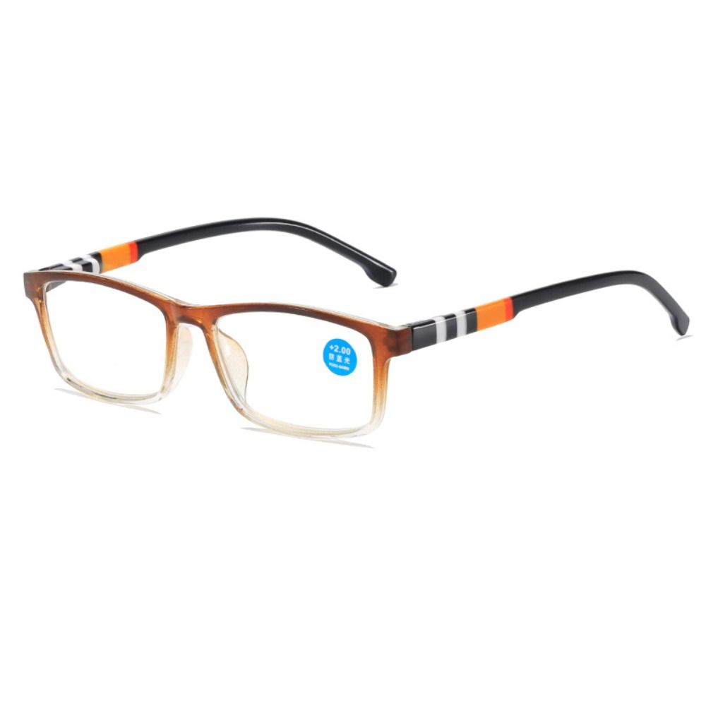 Elegant Portable Eye Protection Eyeglasses Reading Glasses Ultra Light Frame Anti-Blue Light