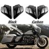 Панели боковых крышек из АБС-пластика с карбоновым покрытием для Harley Touring Electra Street Glide 2009-2022