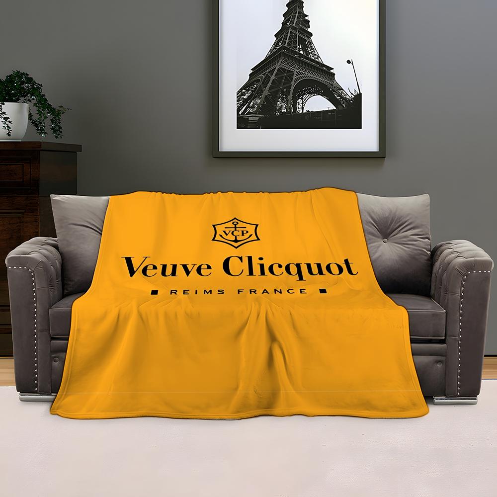 V-Veuve ClicquotS ART Плед Детский Фланелевый Плед Мягкий Теплый Антистатический Стирающийся Всесезонный