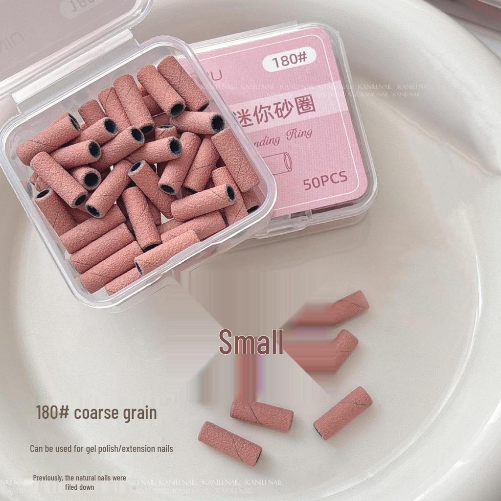 Салонный маникюр Высококачественные шлифовальные ленты со стальным мандрелем - Прочные, износостойкие инструменты