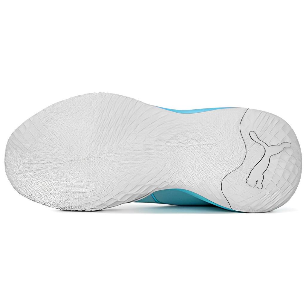 Puma Спортивная низкая повседневная обувь Унисекс Кроссовки Белый Синий 389328-01